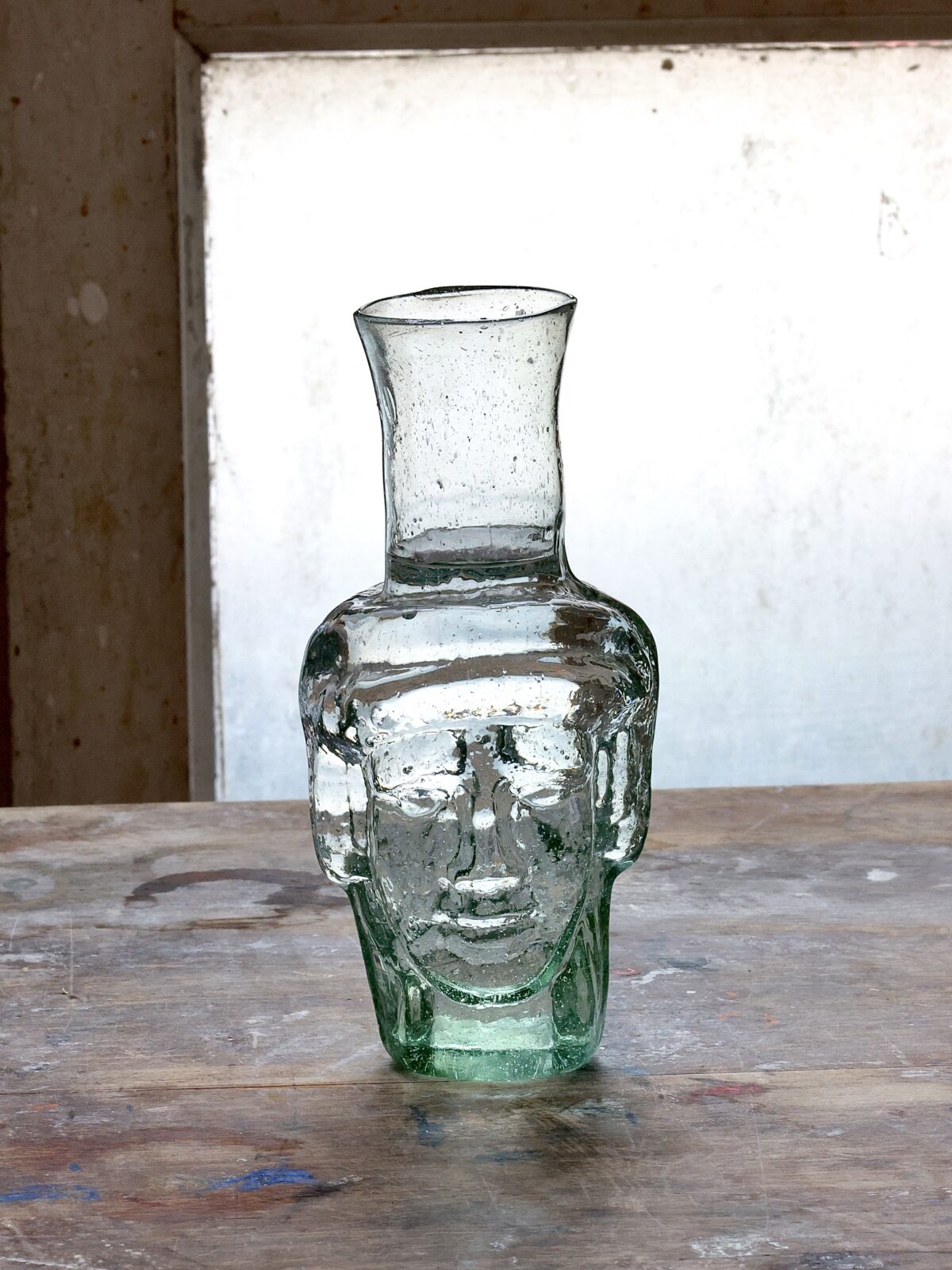 la-soufflerie-youngman-oldman-transparent-mouth-blown-recycled-glass