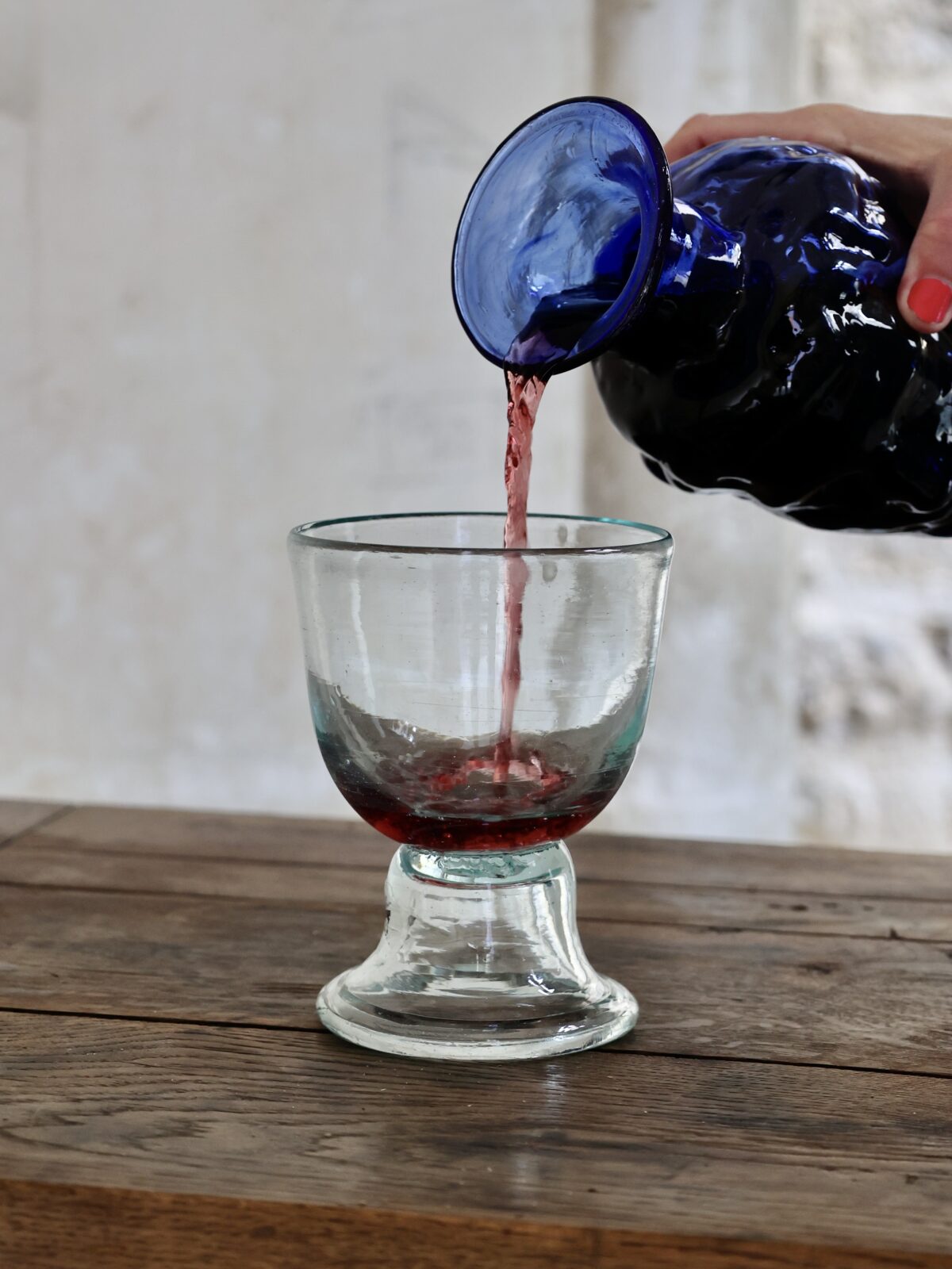 la-soufflerie-calice-transparent-mouth-blown-recycled-glass