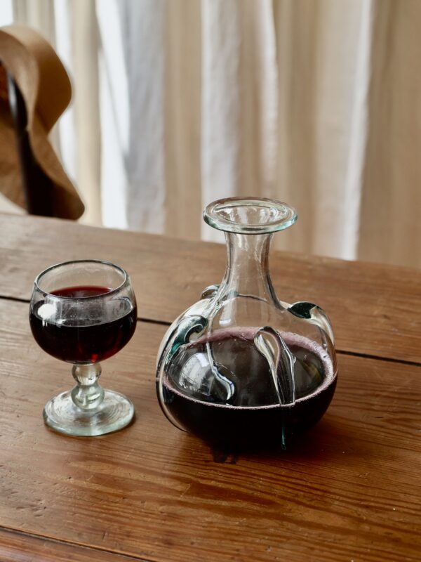 la-soufflerie-moravia-transparent-carafe-mouth-blown-recycled-glass