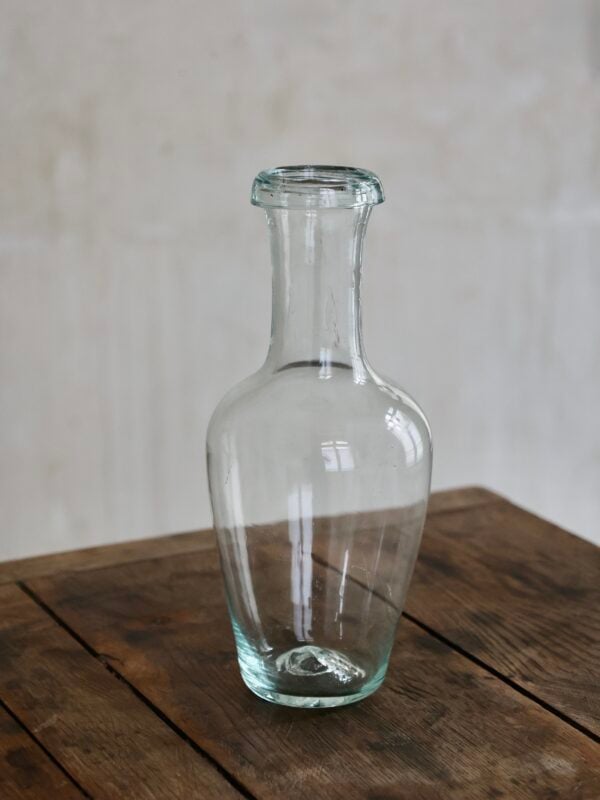 la-soufflerie-breakfast-transparent-carafe-mouth-blown-recycled-glass