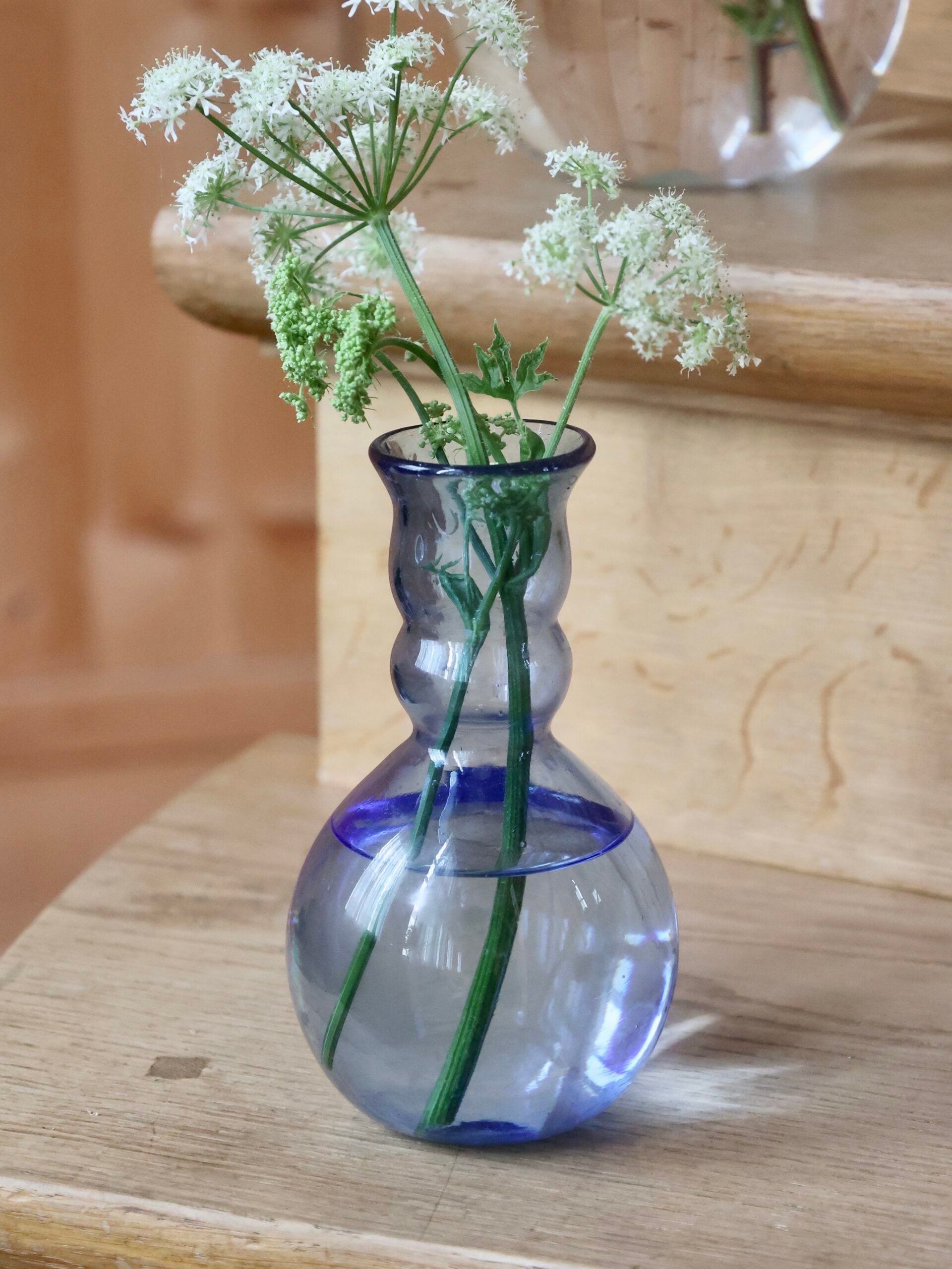 Laveno Montebello Light Blue - La Soufflerie - Mouth-blown recycled glass