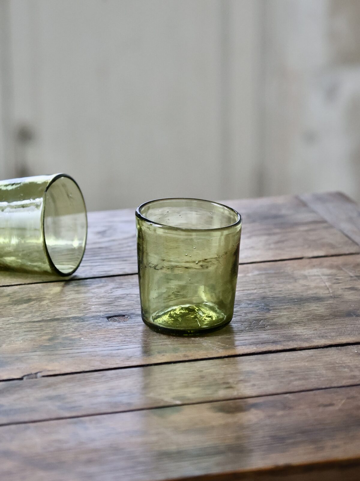 lyonnais-quinquet-miel-tumbler-handmade-recycled-glass