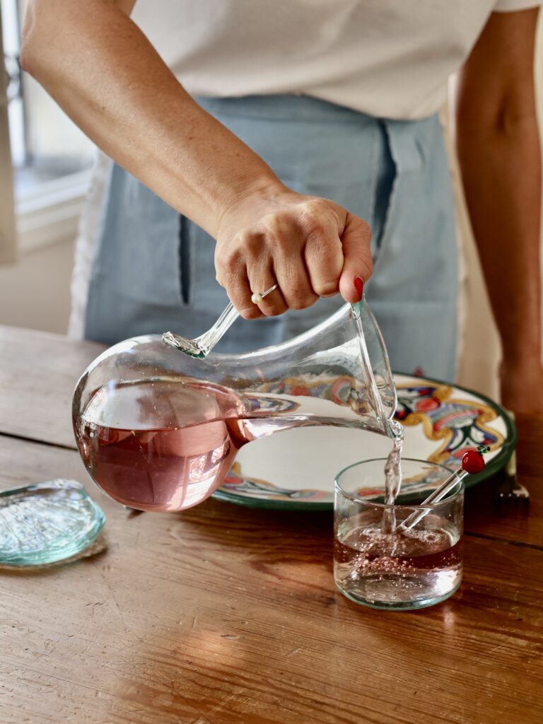 Pichet En Verre Borosilicate 1,5L - Design Droit Transparent - Secret De Gourmet