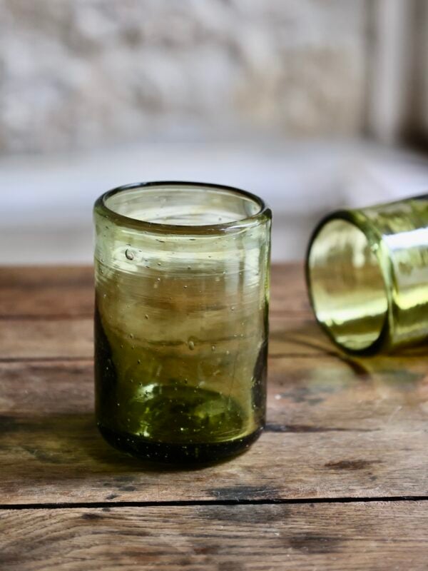 murano-moyen-miel-drinkware-tumbler-mouth-blown-recycled-glass