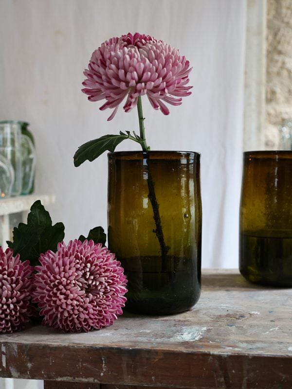 la-soufflerie-vase-droit-marron-mix-vases-hurricane-vase-at-home-hand-blown-recycled-glass