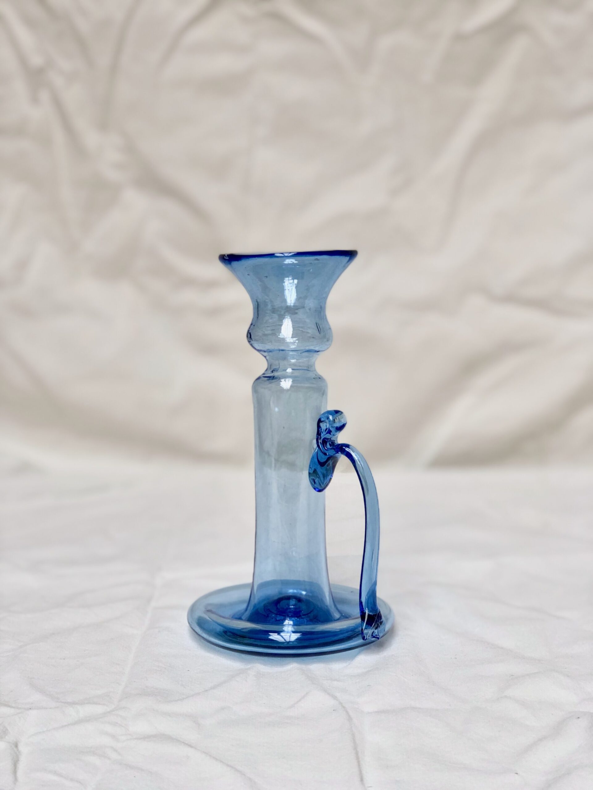 Yummi Candele A Pilastro Blu Navy 3x4 - Set Da 3 - Cera Paraffina, Stoppino In Cotone - Durata 40 Ore - Fatte A Mano In Canada