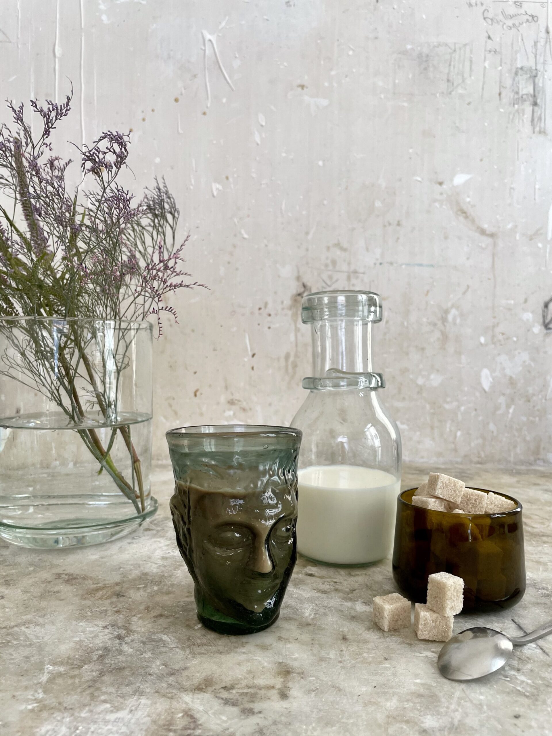 la-soufflerie-pot-a-lait-mouth-blown-recycled-glass