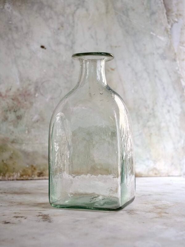 Bouteille Carré Grand Transparent
