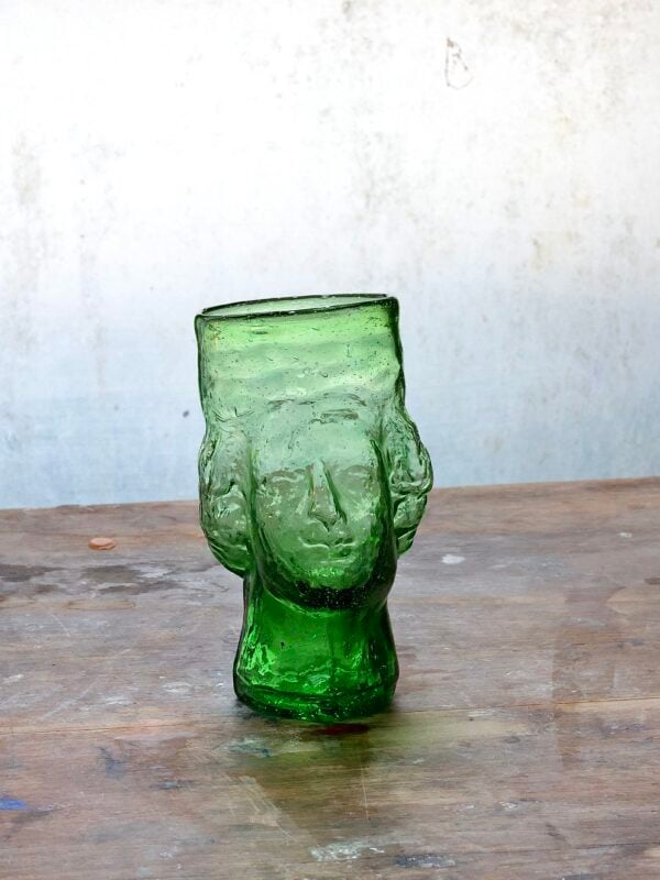 la-soufflerie-angelo-glass-vert-olive-drinkware-tumblers-water-glasses-head-glasses-mouth-blown-recycled-glass