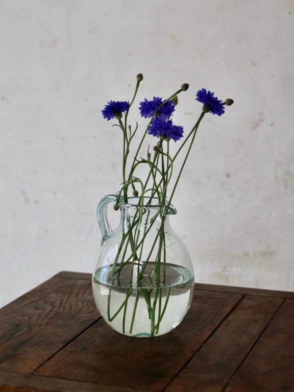 flagon-vert-transparent-carafe-vase-mouth-blown-recycled-glass