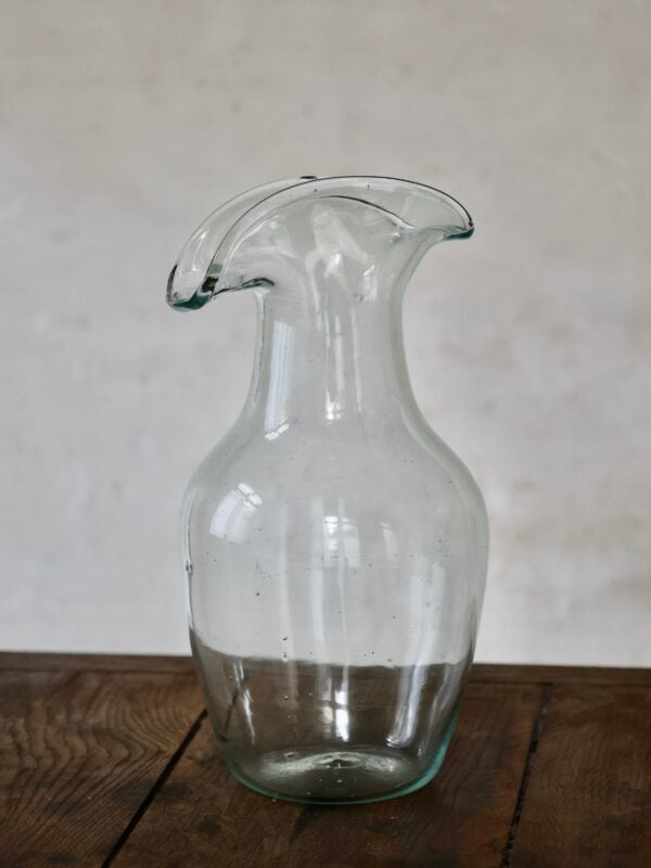 potao-xl-sans-anse-transparent-carafe-vase-mouth-blown-recycled-glass