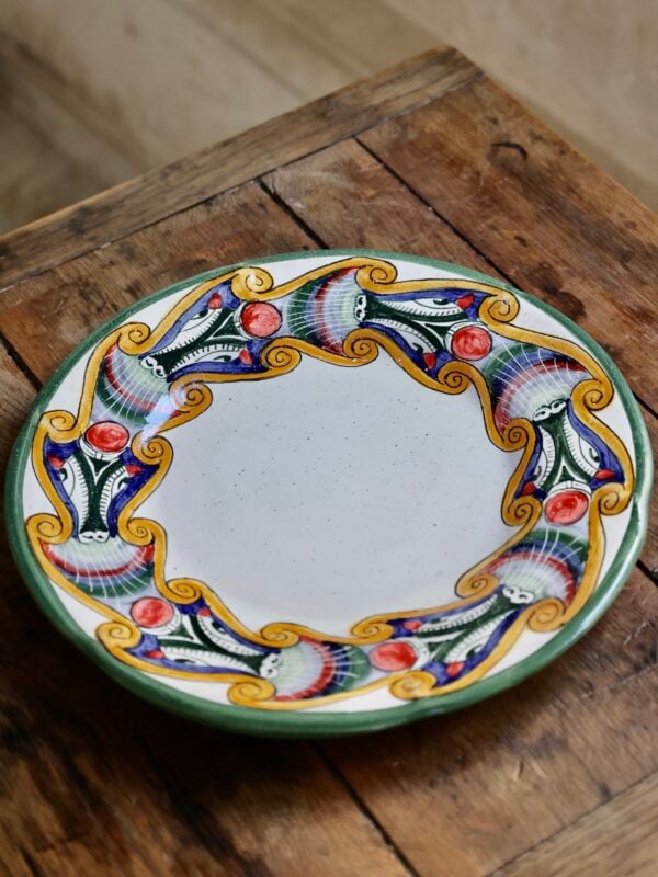 assiette-taureau-assiette-vaisselle-fait-main-terre-cuite