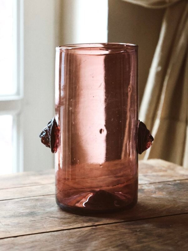 Vase Lion Framboise