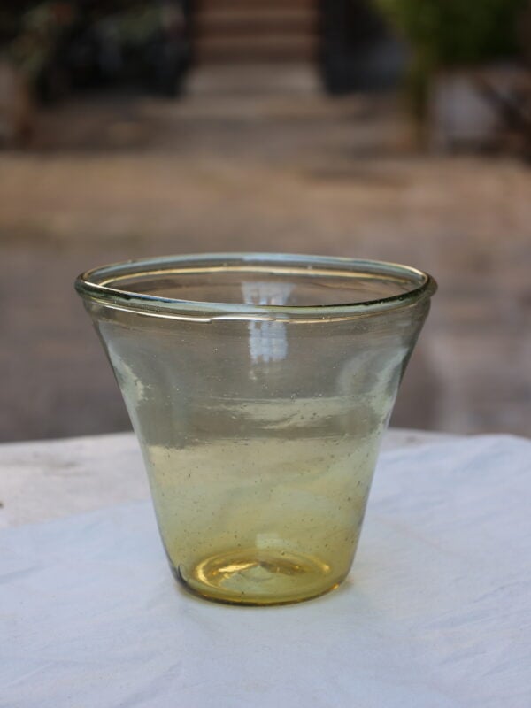 Vase V Miel Transparent