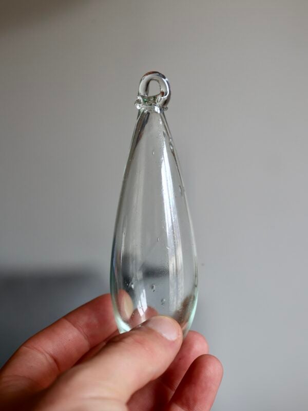 Boule Goutte Transparent Lisse
